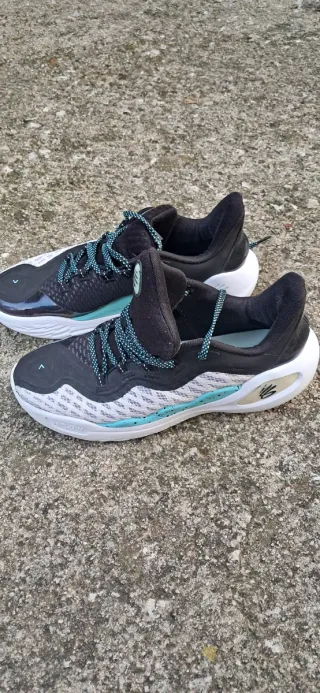 Scarpe Under Armour Uomo Nero/Teal