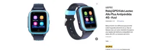 Reloj GPS Leotec Kids Antipérdida 4G Azul