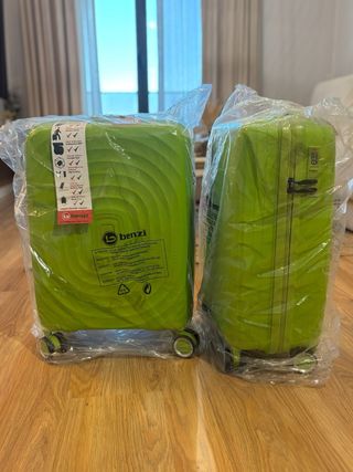Maleta de cabina Benzi verde