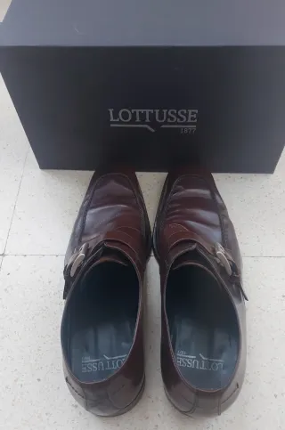 Zapatos Lottusse Marrón Hebilla Hombre