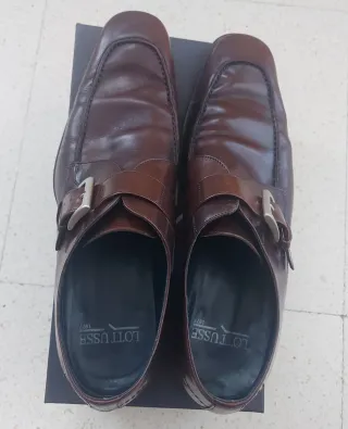 Zapatos Lottusse Marrón Hebilla Hombre