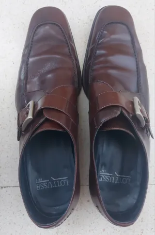 Zapatos Lottusse Marrón Hebilla Hombre