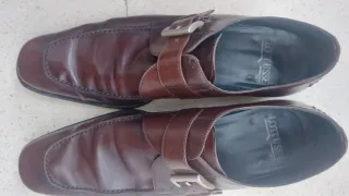 Zapatos Lottusse Marrón Hebilla Hombre