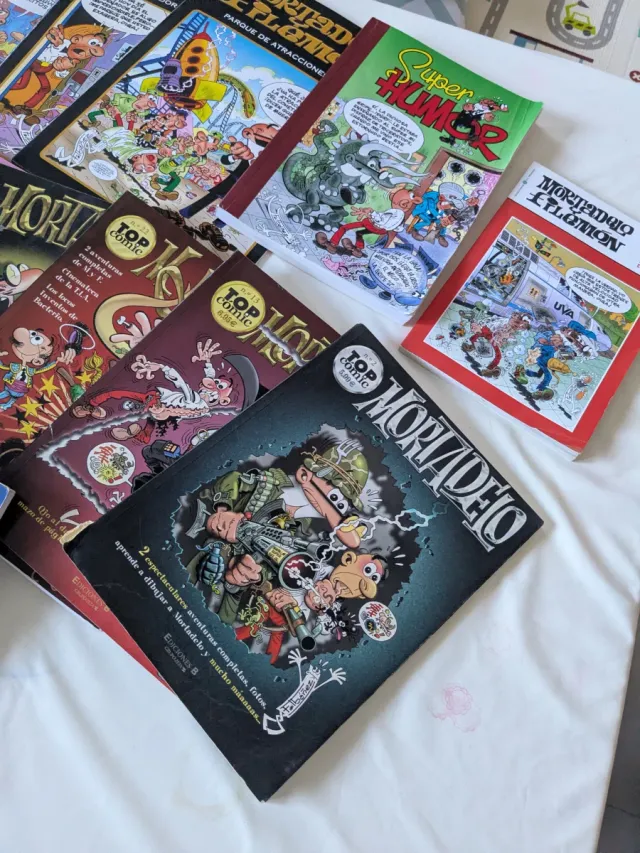 Lote diferentes colecciones de Mortadelo y Filemón