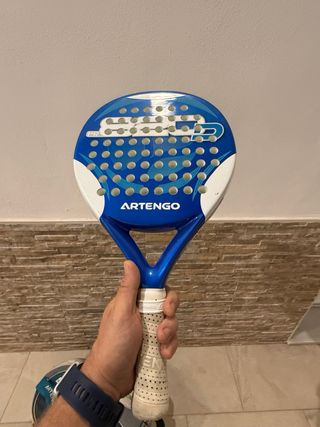 2 palas de pádel y funda