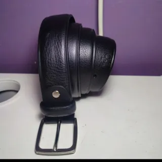 Cintura uomo pelle nera tg 110