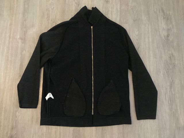 Giacca nera Pull and Bear taglia L