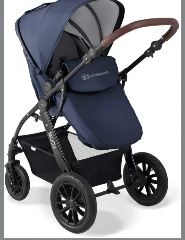 Silla de paseo Kinderkraft Moov,3 en 1, color gris