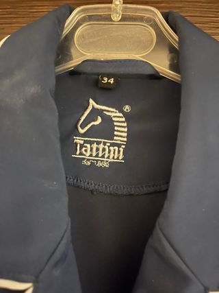 Giacca da concorso equitazione blu TATTINI