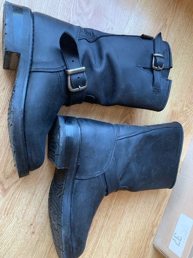 Botas moteras cuero Valverde del Camino 37