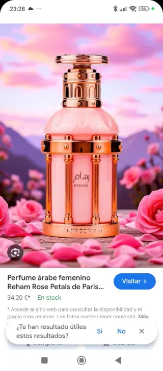 Perfume Reham Rose Petals Paris Corner