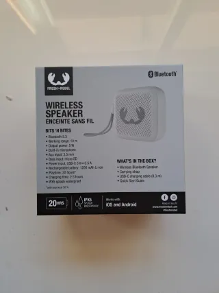 Altavoz Bluetooth Fresh & Rebel Blanco Nuevo