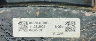 165780 refuerzo paragolpes kia sportage 1.6i turbo