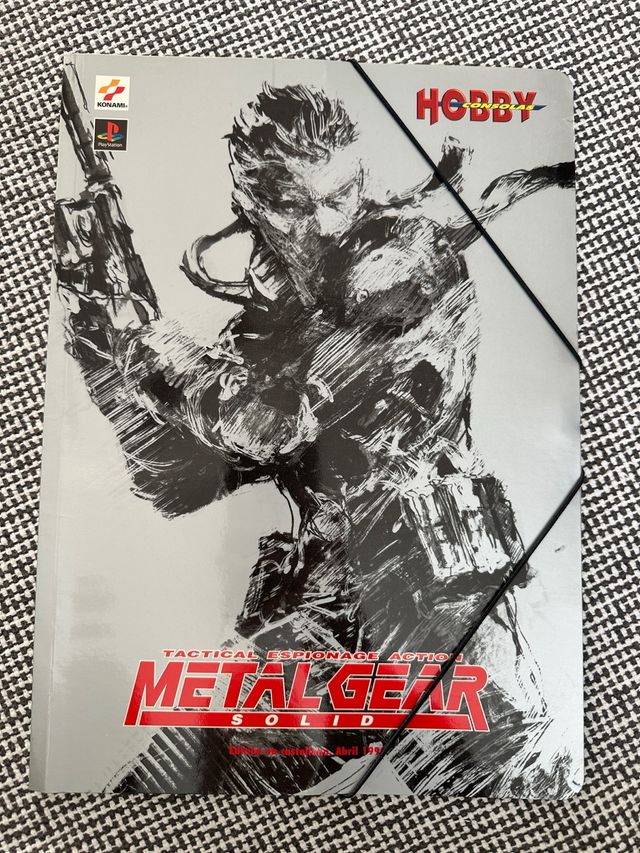 Carpeta Ilustración Metal Gear Solid 1999