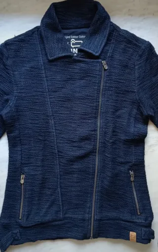 Cardigan Woolrich donna blu