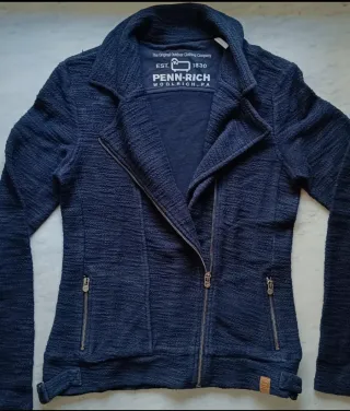 Cardigan Woolrich donna blu