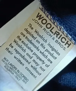 Cardigan Woolrich donna blu