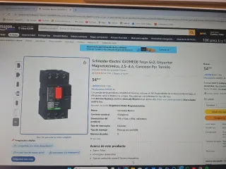 Guardamotor Schneider GV2ME08