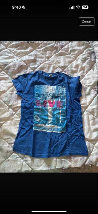 Camiseta estampada hombre