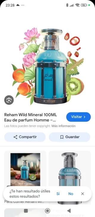 Perfume Reham Wild Mineral Unisex