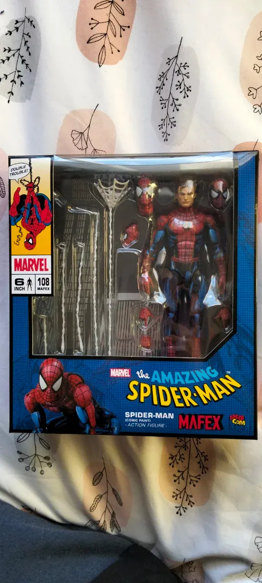 Mafex ORIGINAL Spiderman 108 Comic Paint