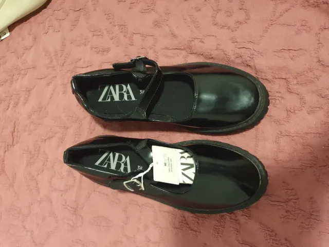 Zapatos Zara Negros Talla 38