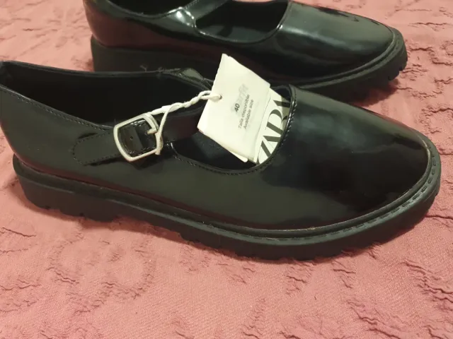 Zapatos Zara Negros Talla 38