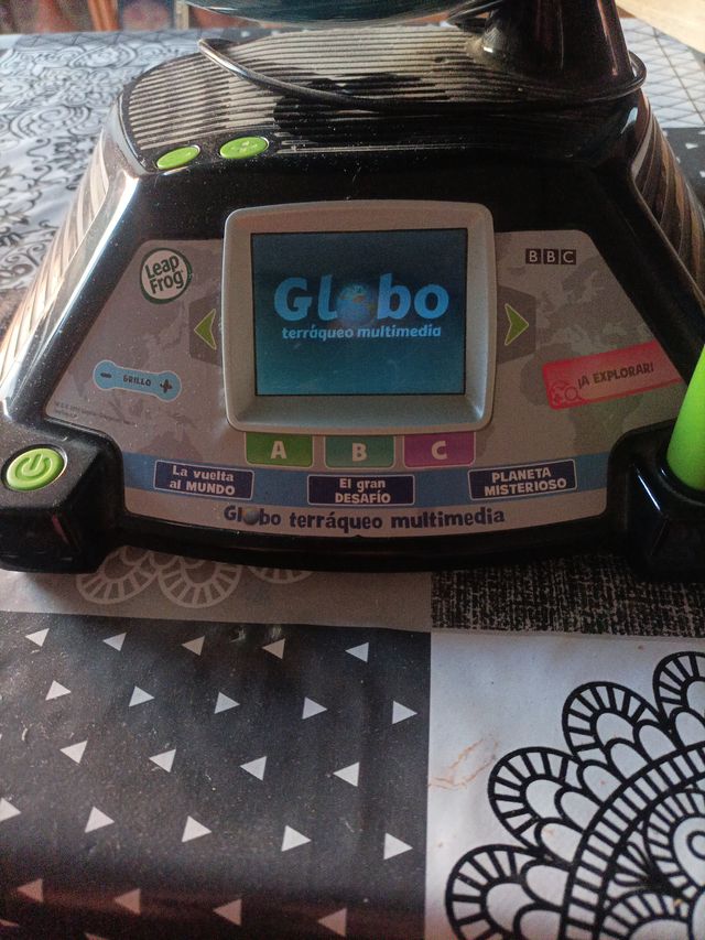 Globo terráqueo interactivo LeapFrog