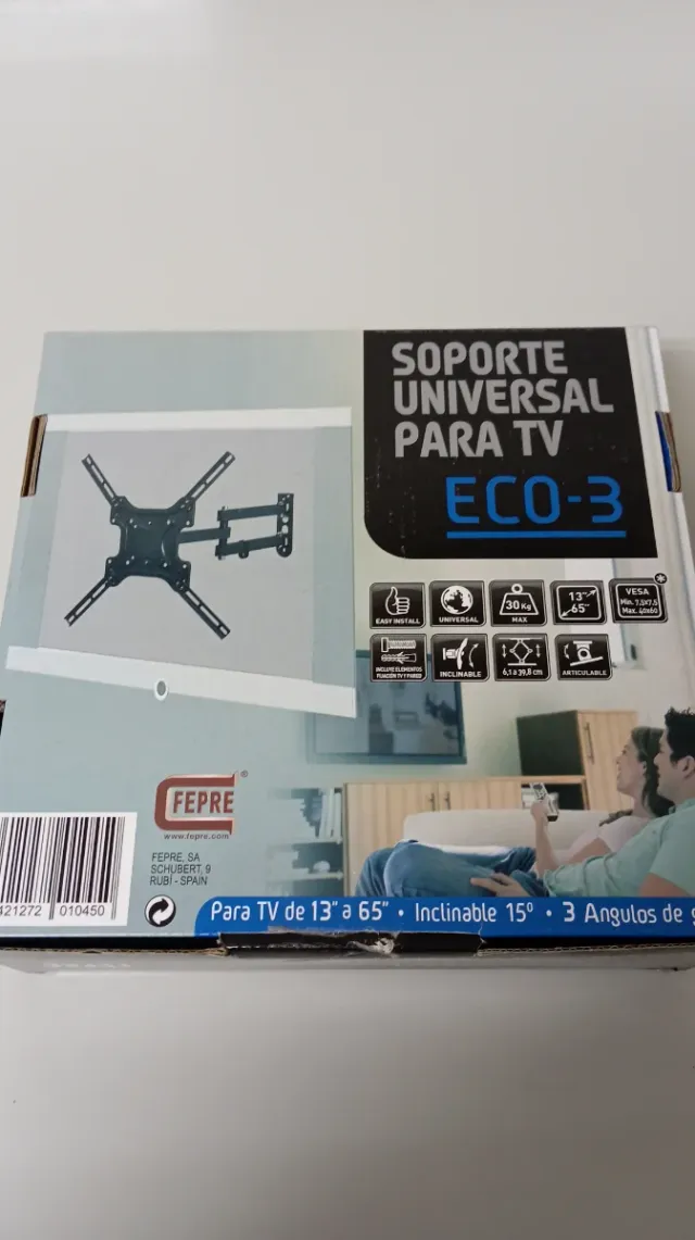 Soporte TV FEPRE ECO-3 Universal Negro