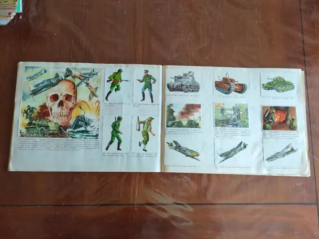 Álbum Cromos El Mundo en Guerra (Faltan 33 cromos)