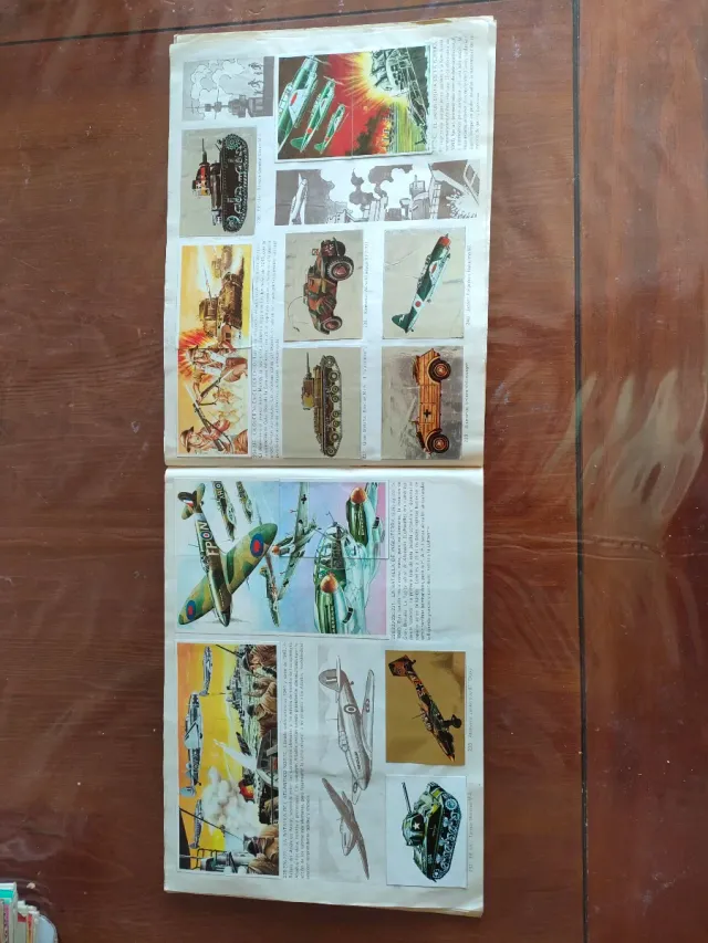 Álbum Cromos El Mundo en Guerra (Faltan 33 cromos)