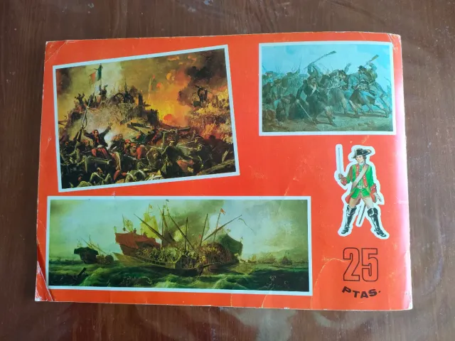 Álbum Cromos El Mundo en Guerra (Faltan 33 cromos)
