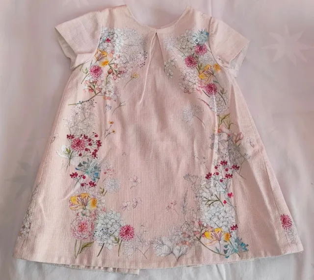 Vestido Zara Baby niña floral