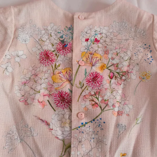 Vestido Zara Baby niña floral