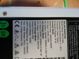 Cargador Booster e inversor cargador + Batería