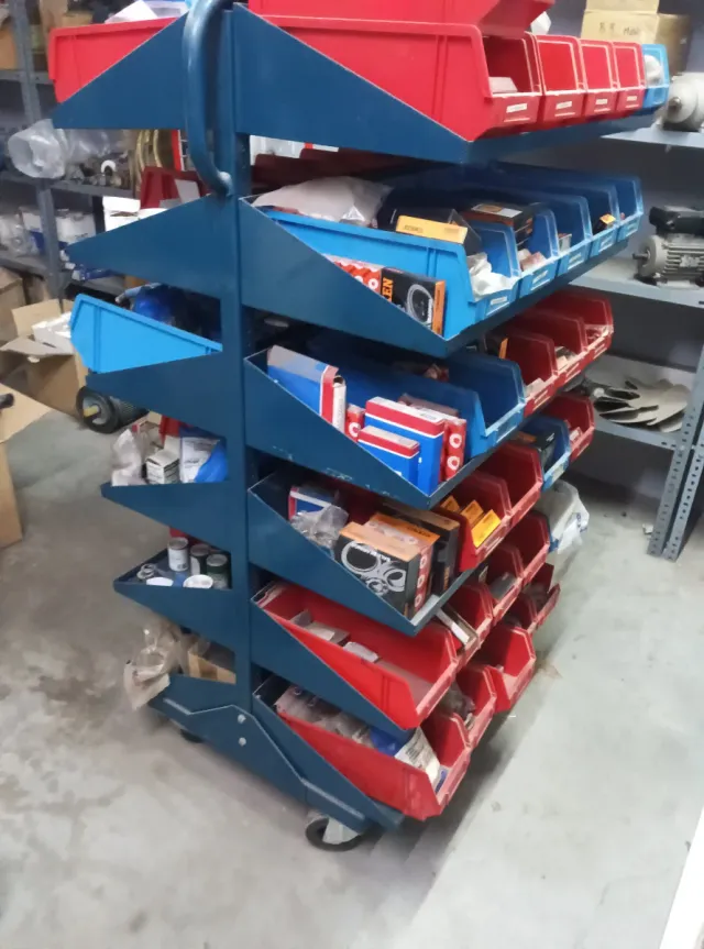 Carro organizador para taller/tienda
