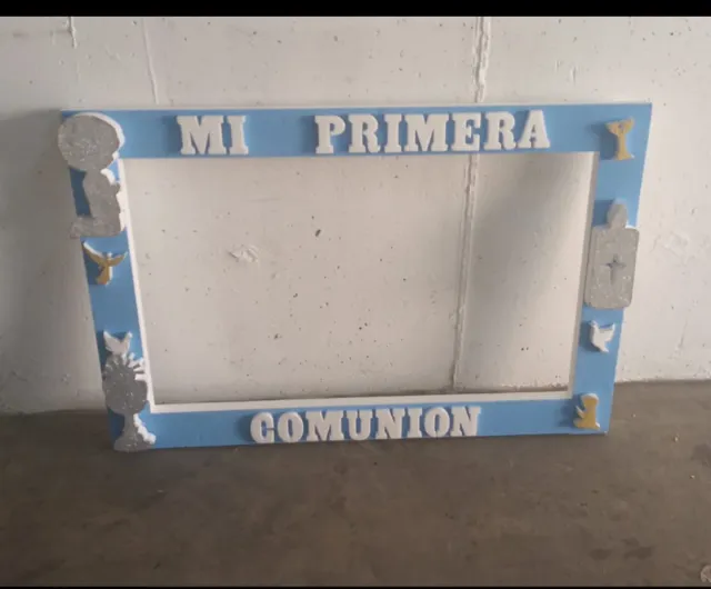 Fotocoll comunion niño