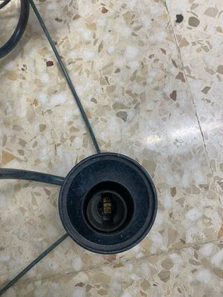 Lámpara forja 5 brazos