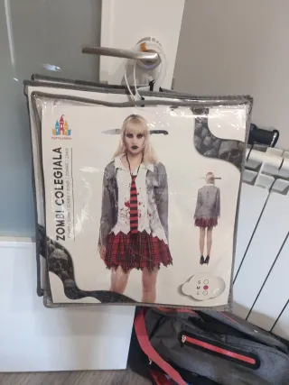 Disfraz Zombie Colegiala Talla M
