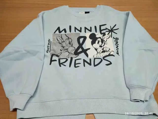 Sudadera Zara Disney Minnie y Daisy