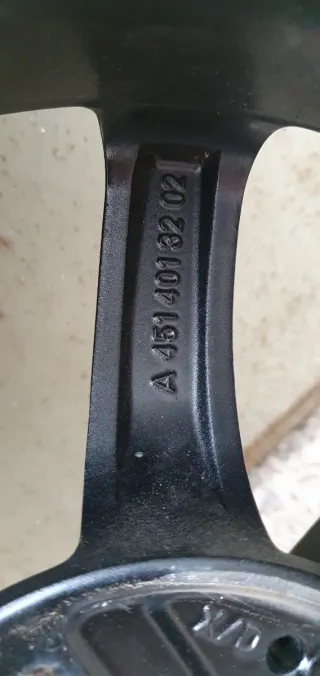 Llantas Smart Fortwo 451 Negras