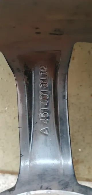 Llantas Smart Fortwo 451 Negras