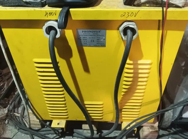 Cuadro pruevad electrico con Autotransformador