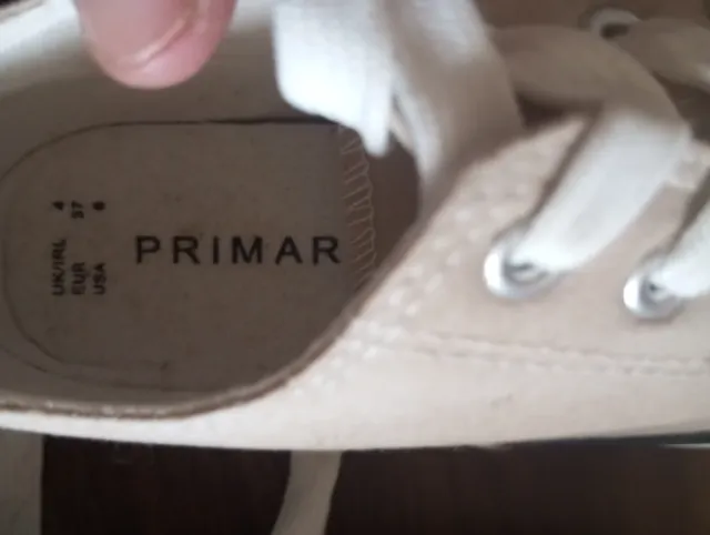 Bambas Primark Beige Talla 37