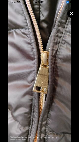 Abrigo Peuterey verde talla 38