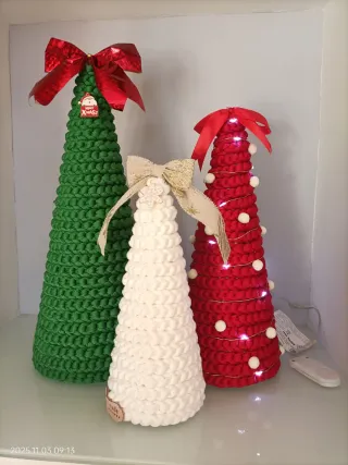 Albero Natale Uncinetto Decorato