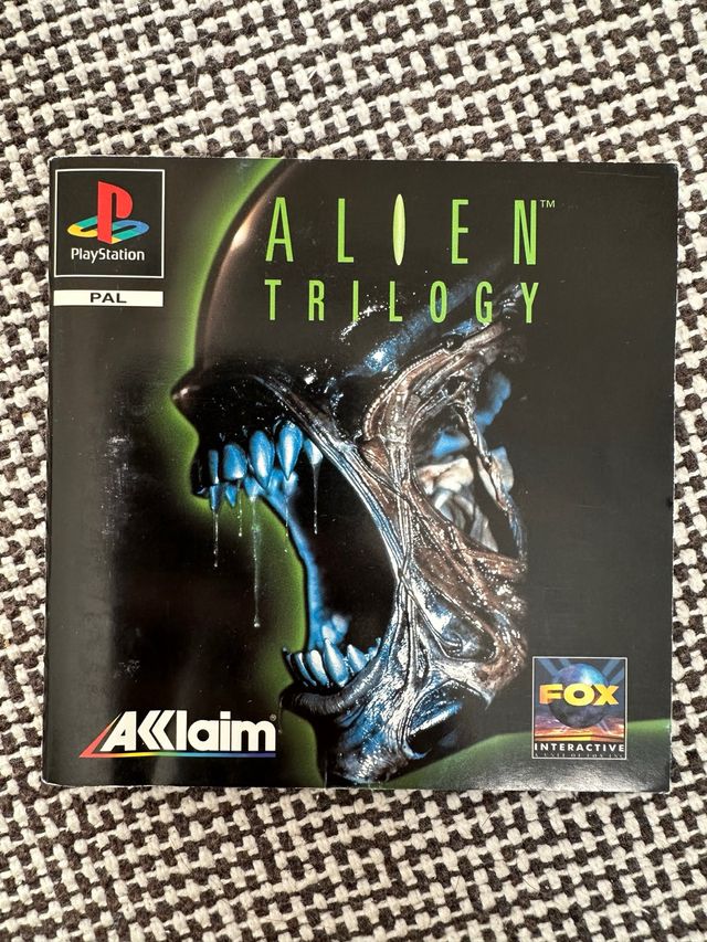 Manual Alien Trilogy PlayStation PAL