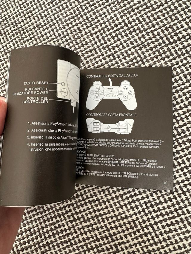 Manual Alien Trilogy PlayStation PAL