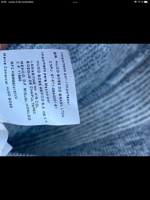 Cárdigan Hugo Boss Gris