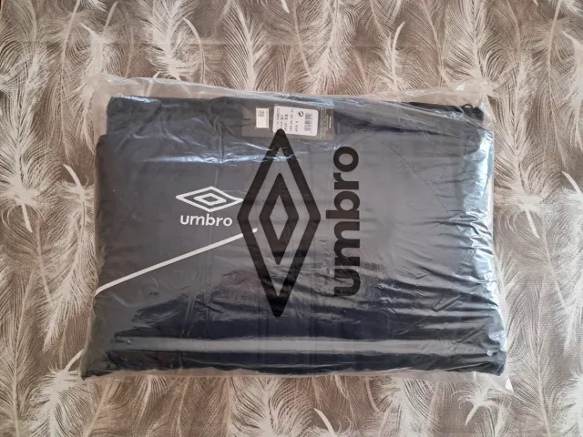 Giubbotto Umbro Bambino Blu Navy XS Nuovo